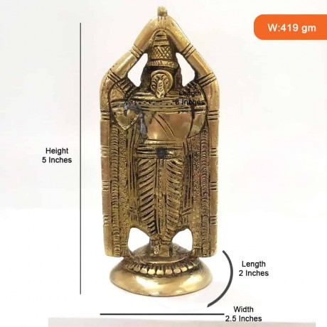 Venkateswara  Swamy Idol (Antique)